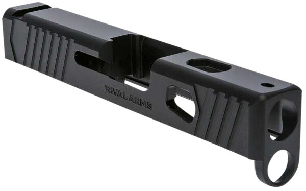 Rival Arms RA10G305A Precision Slide A1 Compatible w/Glock 43 Gen3, 9mm Luger Black QPQ Stainless Steel, RMR Cut Sights — view 1