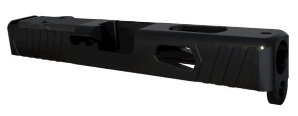 Rival Arms RA10G205A Precision Slide A1 Docter Cut Black QPQ Case Hardened 17-4 Stainless Steel for Glock 19 Gen3 — view 1