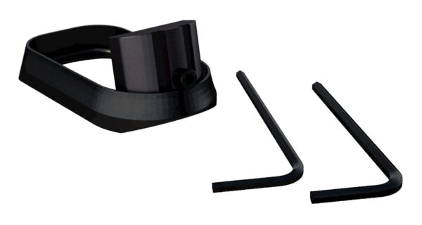 Rival Arms RA70G211A Two Piece Magwell  made of Aluminum with Anodized Black Finish for Glock 19 Gen4 — view 1