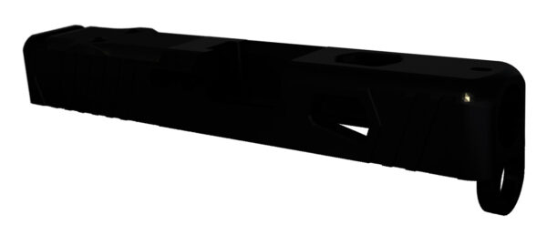 Rival Arms RA10G604A Precision Slide A1 fits Glock 26 Gen3-4 Docter Cut Black QPQ Case Hardened 17-4 Stainless Steel — view 1