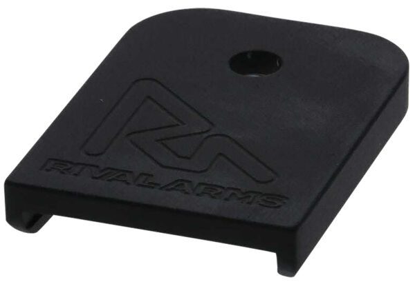 Rival Arms RA70G001A Mag Baseplate  9mm Luger/40 S&W/357 Sig, Compatible w/Glock (except 36/42/43/48), Black Aluminum — view 1