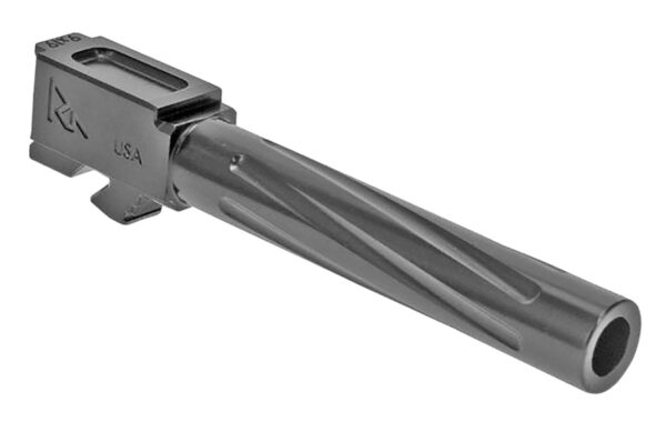 Rival Arms RA20G103D Precision Match Grade 9mm Luger Compatible w/Glock 17 Gen5, 4.49" Fluted PVD Stainless Steel — view 1