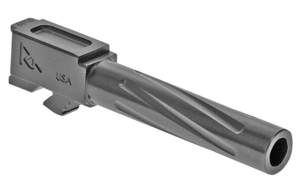 Rival Arms RA20G203D Precision V1 Match Grade 9mm Luger Compatible w/Glock 19 Gen5, 4.02" Fluted PVD Stainless Steel — view 1