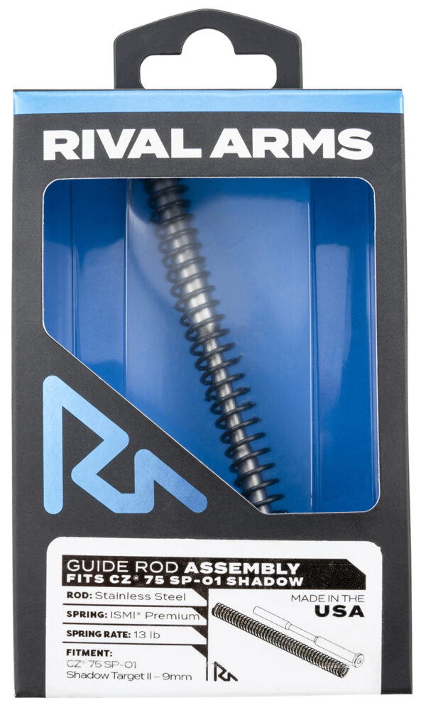 Rival Arms RARA50C201S Guide Rod Assembly Guide Rod Assembly CZ 75 SP-01 Shadow Target II Black Stainless Steel — view 1