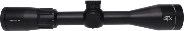 TruGlo TGTG85394BI Intercept Rifle Scope Black 3-9x 40mm Tube Duplex Reticle — view 1