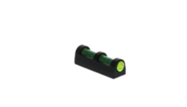 Truglo TG947UG Long Bead Universal Metal Shotgun w/Vent & 6-48 Base Rib Fiber Optic Green Black — view 1