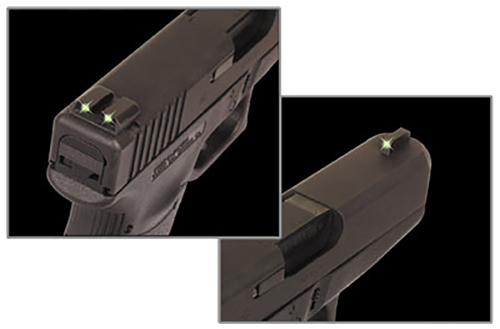 TruGlo TG231X Tritium  Black | Green Tritium Front Sight Green Tritium Rear Sight — view 1