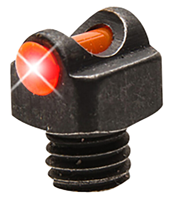 TruGlo TGTG954BR StarBrite Deluxe Bead  Black | Red Fiber Optic Front Sight 3-56" Threads — view 1