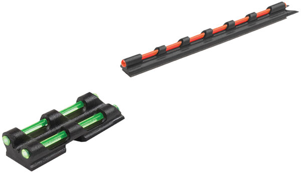 Truglo TG94 Gobble-Dot  Universal Shotgun Green/Red Fiber Optic Green Fiber Optic Black — view 1