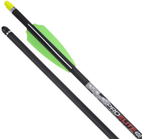 Tenpoint HEA6606 Pro Elite 400  Carbon 20" Alpha Nocks .003 Straightness Yellow — view 1