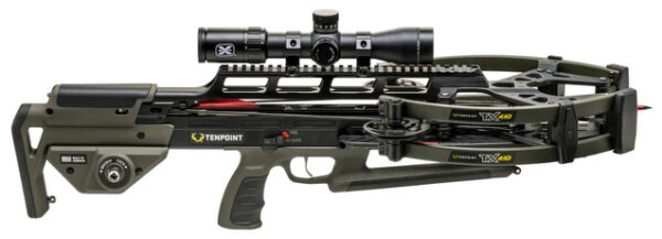TENPOINT TX440 ACUSLIDE MAXX EVO-X MOSS GREEN — view 1