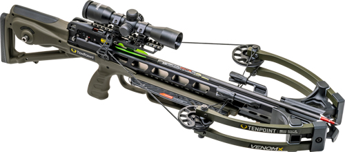 TENPOINT XBOW VENOM X ACUSLIDE - PRO VIEW SCOPE 400FPS MOSS — view 1