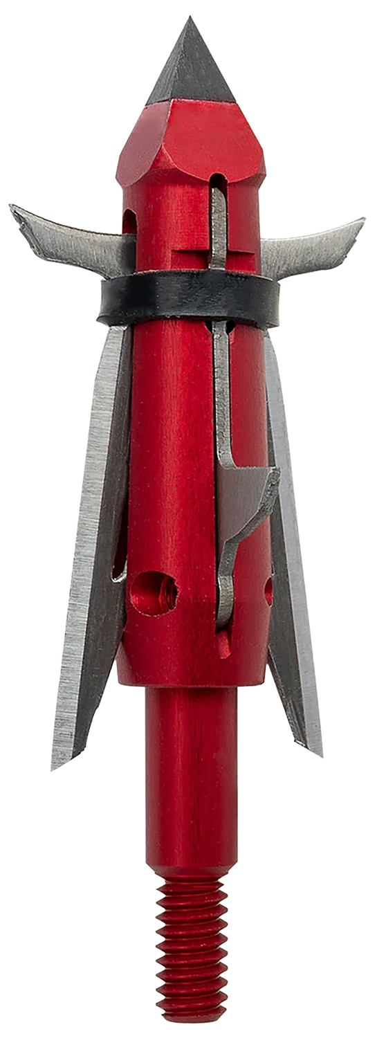 Tenpoint HEA8043 Nemesis Broadhead Chisel Tip 420 Stainless Steel Blades Red 100gr 3Pack — view 1