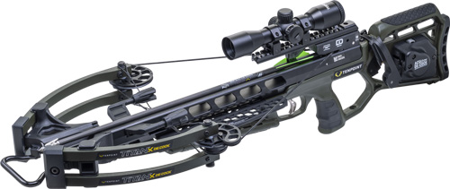 TENPOINT XBOW TITAN X ACUDRAW - DECOCK 400FPS PRO-VIEW MOSS — view 1