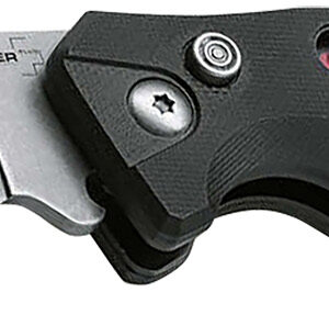 Boker 01BO482 Intention II  Folding Drop Point Plain D2 Steel Blade Black G10 Handle