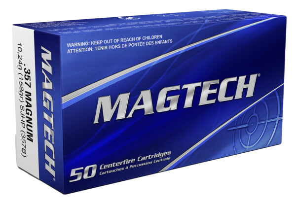 Magtech 357B Range/Training  357Mag 158gr Semi Jacketed Hollow Point 50 Per Box/20 Case — view 1