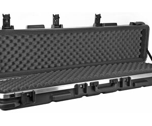 SKB DOUBLE RIFLE CASE W/WHLS 22LBS — view 4