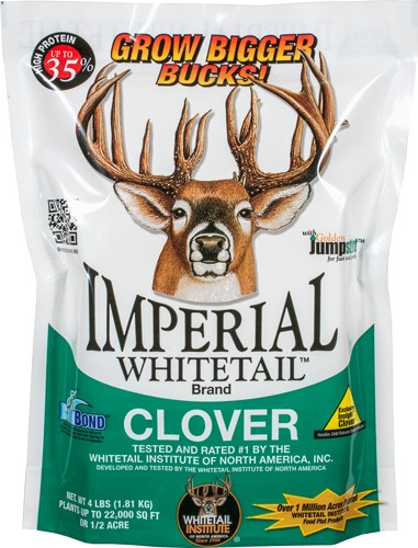 WHITETAIL INSTITUTE IMPERIAL - CLOVER 1/2 ACRE 4LB SPRNG/FALL — view 1