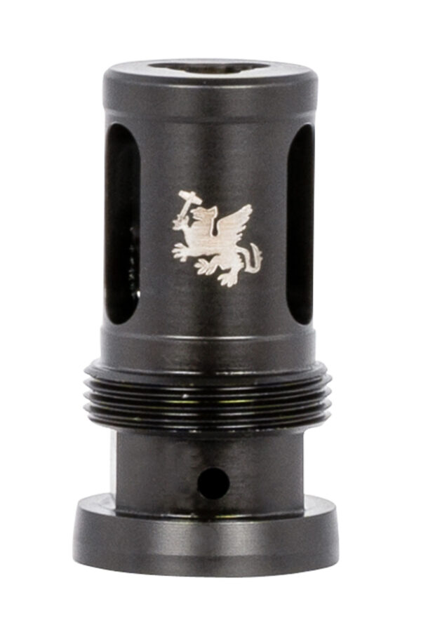 Griffin Armament TMHC305824 Taper Mount Hammer Comp Black 17-4 Stainless Steel with 5/8"-24 tpi Threads, 1.94" OAL & 1.08" Diameter for 30 Cal — view 1