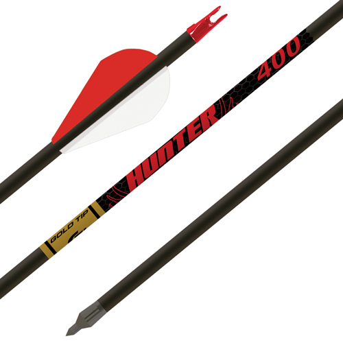 GOLD TIP ARROW HUNTER 400 - 2" RAPTOR VANES 1/2DOZ — view 1