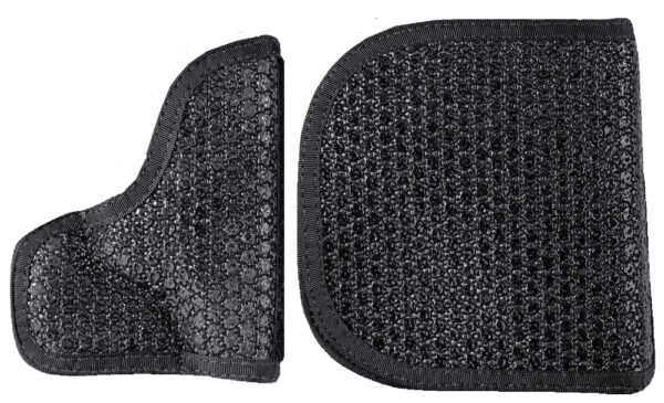 DeSantis Gunhide M44BJ02Z0 Super Fly  Pocket Black Rubberized Fabric Pocket Fits S&W J Frame Ambidextrous — view 1