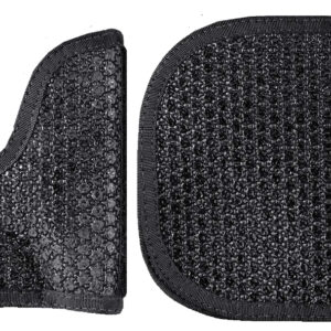 DeSantis Gunhide M44BJR8Z0 Super Fly  Black Rubberized Fabric Pocket Fits Kahr P380 Ambidextrous