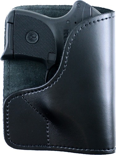 DESANTIS TRICKSTER POCKET HLTR - AMBI LEATHER RUGER LCP 380 BLK — view 1