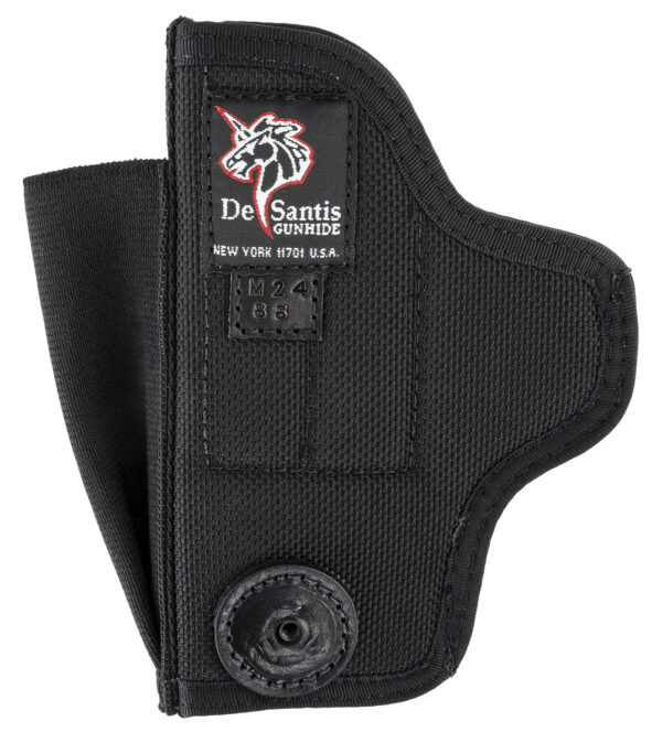 DeSantis Gunhide M24BJLAZ0 Tuck-This II  IWB Black Nylon Belt Clip Fits Glock 17/19/22/23 Ambidextrous — view 1