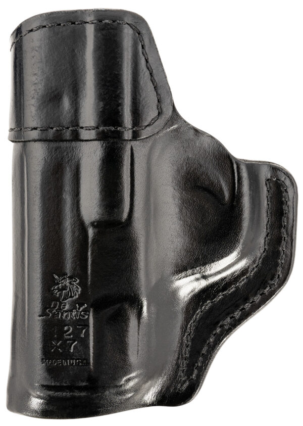 DeSantis Gunhide 127BAX7Z0 Inside Heat  IWB Black Leather Belt Clip Fits S&W M&P Shield 9/40 Right Hand — view 1