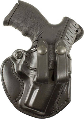 DESANTIS COZY PARTNER HOLSTER - IWB RH LTHR FITS GLOCK 43 BLK — view 1