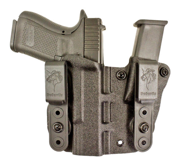 DeSantis Gunhide 160KA8BZ0 Hidden Truth  AIWB Black Kydex Belt Clip Fits Glock 43/43X Right Hand — view 1