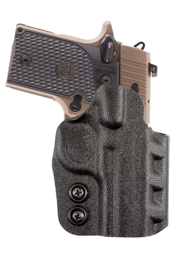 DeSantis Gunhide D94KA5PZ0 Cazzuto  OWB Black Kydex Paddle Fits FN 509/509 Tactical/509C Right Hand — view 1