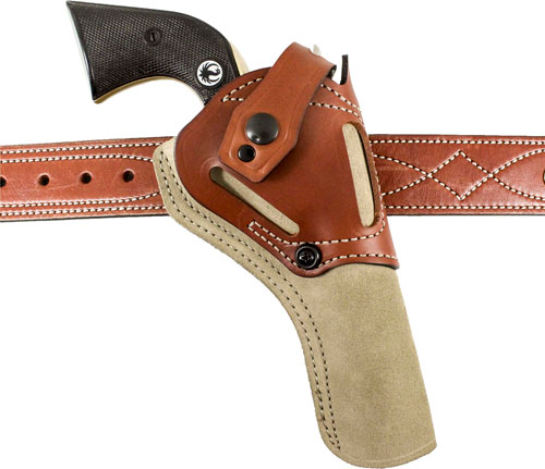 DESANTIS WILD HOG HOLSTER LTHR - AMBI COLT SAA 4 3/4" NATURAL — view 1