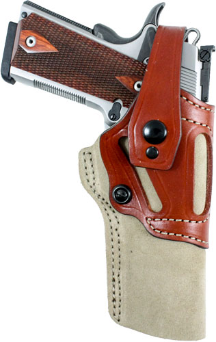 DESANTIS WILD HOG HOLSTER LTHR - AMBIDEXTROUS 1911'S 5" NATURAL — view 1