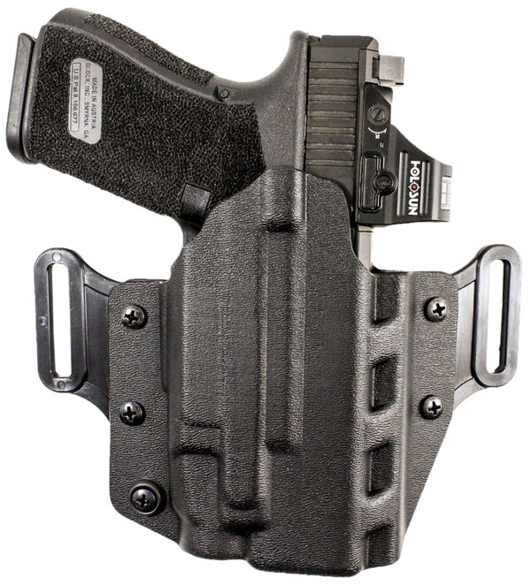 DeSantis Gunhide 195KA6VZ0 Veiled Partner  OWB Black Glock 19/23/32/45 Ambidextrous — view 1