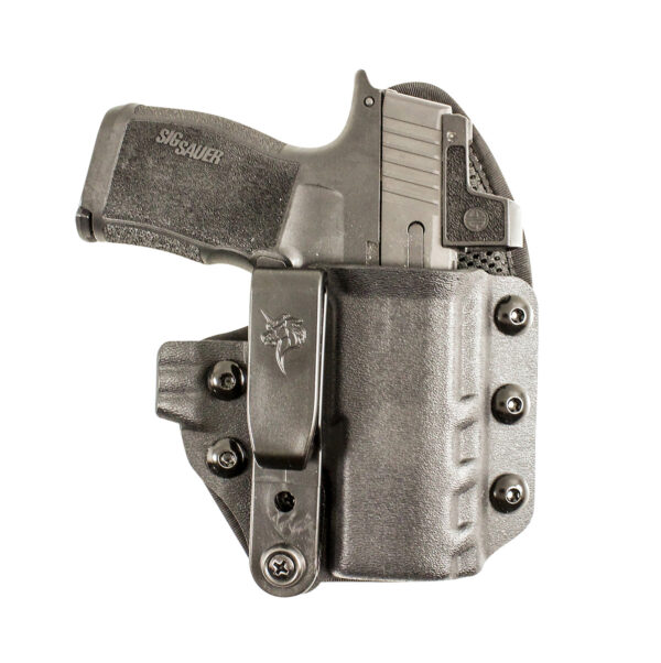 DeSantis Gunhide 206KA6RZ0 Uni-Tuk  IWB Black Kydex Belt Clip Fits Springfield Hellcat OSP Right Hand — view 1