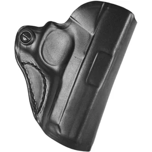 DESANTIS HOLSTER MINI SCABBARD S&W BODYGUARD 2.0 BLK LEATHER OWB LH