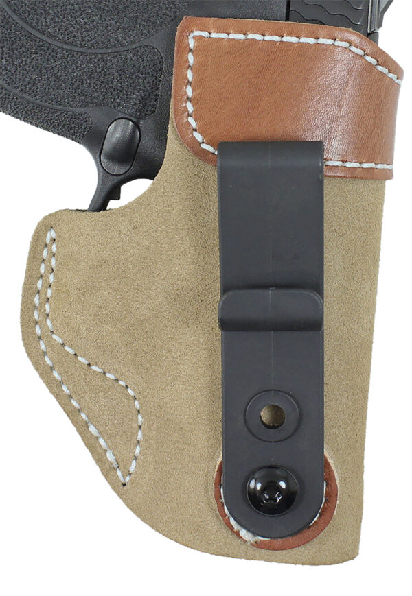 DeSantis Gunhide 106NA5ZZ0 Sof-Tuck  IWB Natural Fits S&W Bodyguard 2.0 Right Hand — view 1