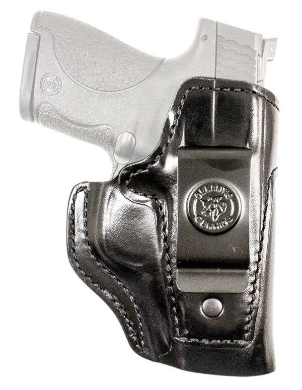 DeSantis Gunhide 127BA2WZ0 Inside Heat  IWB Black Leather Fits Springfield Hellcat Pro Right Hand — view 1