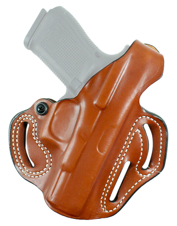DeSantis Gunhide 001TAA09Z0 Thumb Break  OWB Tan Leather Fits S&W Shield X Right Hand — view 1
