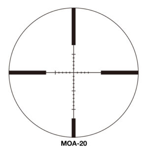 SIGHTRON SCOPE SI 4-12X40 - AO G2 MOA-20 MATTE — view 2