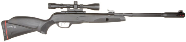 Gamo 6110063254 Whisper Fusion Mach1 Gas Piston 177 Black Black Receiver Black Molded All Weather Stock Scope 3-9x40mm — view 1