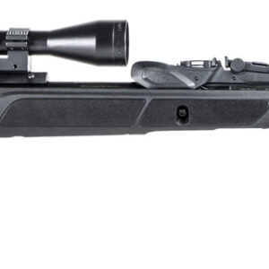 Gamo 611006335554 Swarm Fusion 10X Gen 3 Gas Piston 22 10rd Shot Black Black Fluted Steel Barrel Black Receiver Black All Weather Lightweight Thumbhole Stock Scope 3-9x40mm