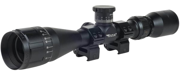 BSA 223412X40AO Sweet 223 Black Matte 4-12x 40mm AO 1" Tube 30/30 Reticle — view 1