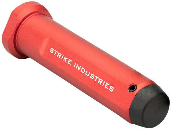 Strike Industries ARBHMILRED Buffer Housing AR Mil-Spec Red Anodized Aluminum for Mil-Spec Buffers — view 1