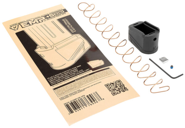 Strike Industries EMPHKVP9 Enhanced Magazine Plate  Extended +5rd 9mm Luger Black Polymer for H&K VP9 — view 1