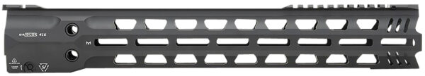 Strike Industries GRIDLOK-416-L-16 GridLok Lightspeed With Quick Detach System 16"L 1.57"D M-LOK Black Aluminum for HK 416, HK MR556, M27 IAR — view 1