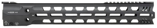 Strike Industries GRIDLOK-416-FD-16 GridLok Full Duty With Quick Detach System 16"L 1.57"D M-LOK Black Aluminum for HK 416, HK MR556, M27 IAR — view 1