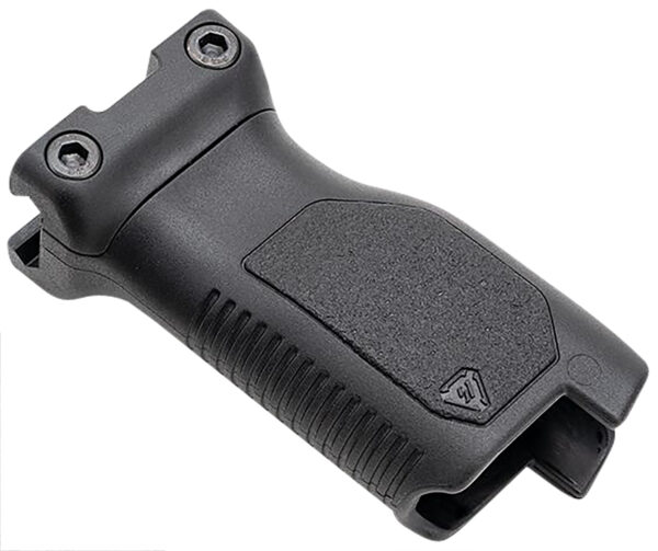 Strike Industries ARCMAGRAILLBK Angled Vertical Grip Long Black Polymer with Cable Management Storage for Picatinny Rail — view 1