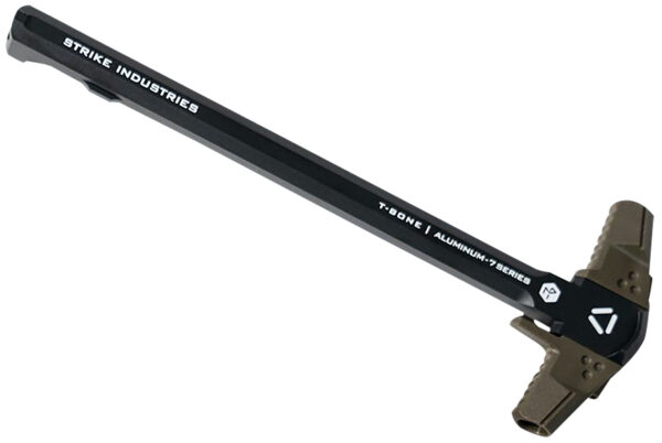 Strike Industries AR-TBCH-223-BK-OD T-Bone Charging Handle .223/5.56x45mm Nato OD Green Polymer Handles Aluminum Shaft for AR-15 — view 1